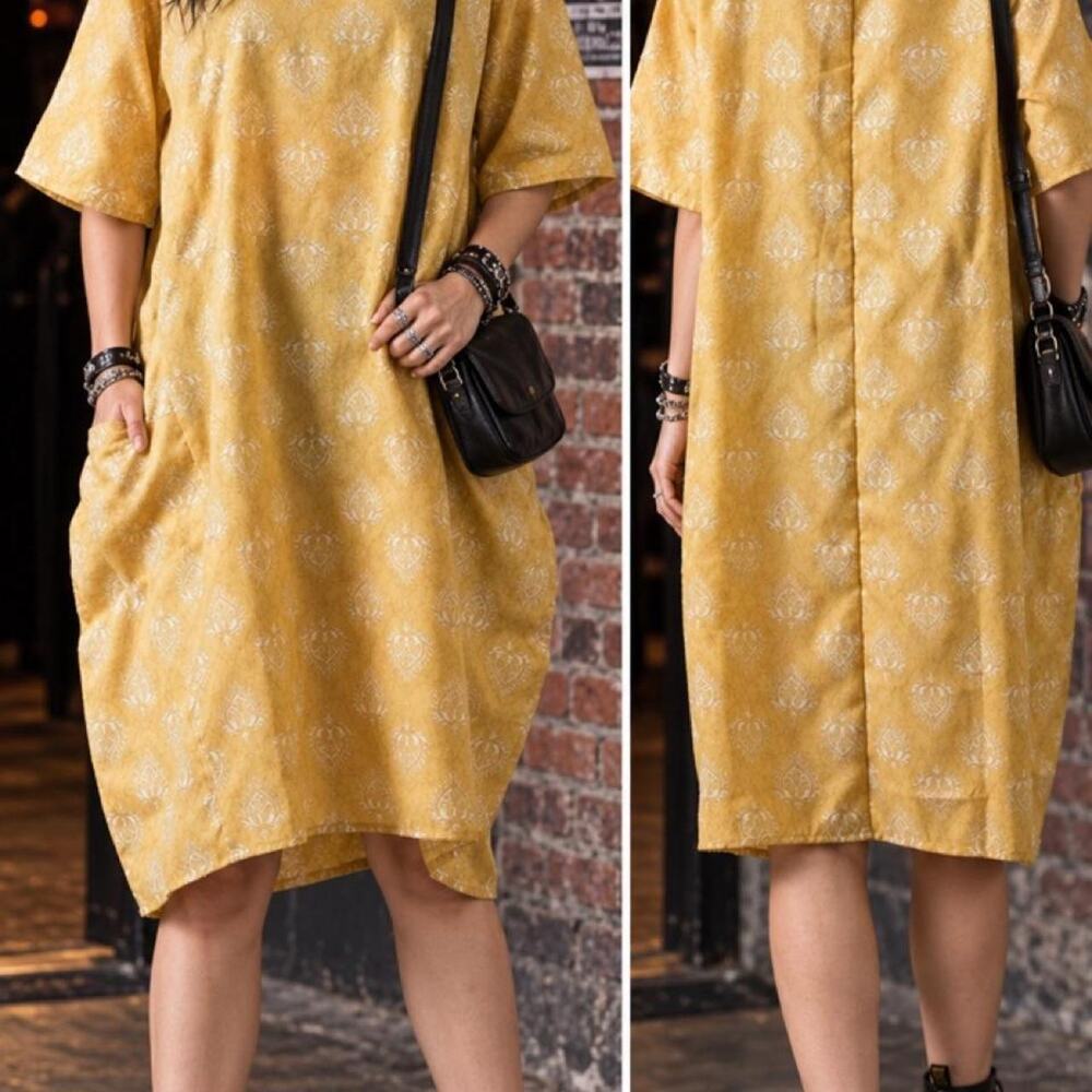 The rhea taffy dress is